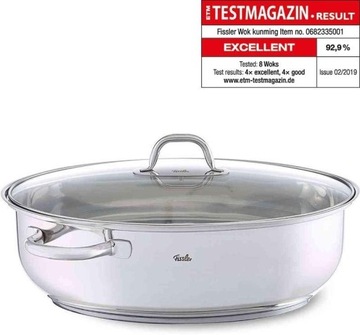 Fissler Brytfanna owalna 8,8l. 38cm INDUKCJA 18/10