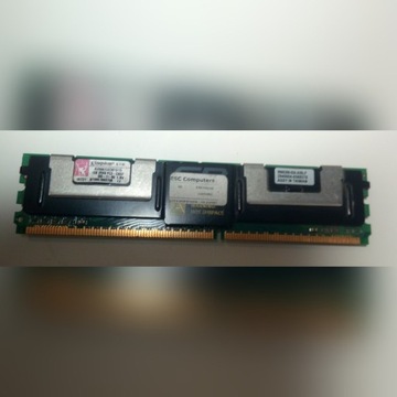 KINGSTON DDR2 1GB KVR667D2D8F5/1G PC2-5300F 2Rx8