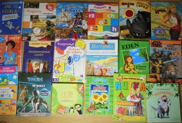 Książeczki Edukacyjne dla Dzieci - 40 SZTUK 