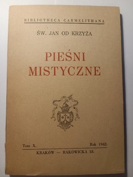 Pieśni mistyczne,Droga Doskonałości,Pieśń Duchowa