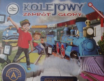 Gra planszowa Kolejowy zawrót głowy nowa nieużywan