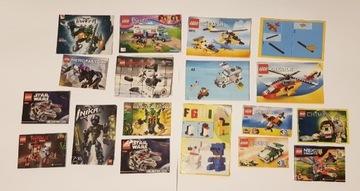 Lego creator, city, star wars, ninjago instrukcje 