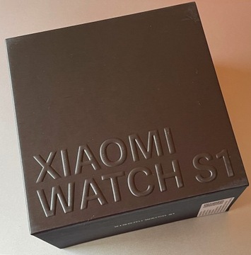 Smartwatch Xiaomi watch S1 black czarny nowy