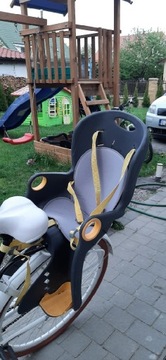Fotelik rowerowy tylny dla dzieci 