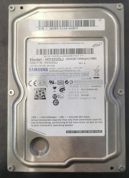 Samsung HD322GJ 320GB