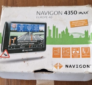 Nawigacja Navigon 4350 max EU40