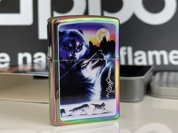 Zapalniczka Zippo Mazzi Wolf Spectrum Wilk NOWA