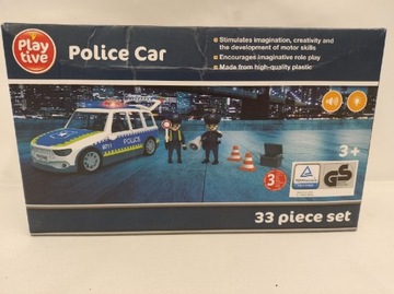 PlayTive Auto Policyjne Z Figurkami I Akcesoriami Efekt Świetlny