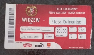 Widzew  - Flota Świnoujście 16.08.2008