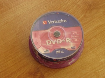 VERBATIM DVD+R 25 szt