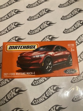 MATCHBOX 2021 FORD MACH-E dobry stan pudelka