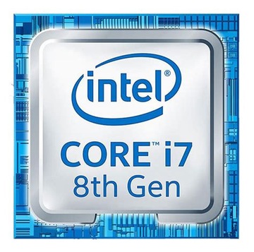 Oryginalna naklejka Intel Core i7 8th Gen