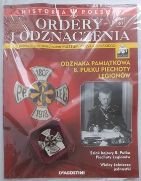 Ordery I Odznaczenia DeAgostini 61 Odznaka Pamiątk