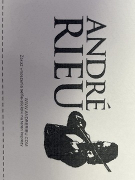 bilety na koncert Rieu Andre 29.05.2024