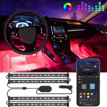 Govee oświetlenie wnętrza samochodu LED aplikacja