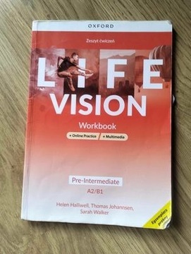 Life Vision A2/B1. Komplet Podręcznik + Zeszyt ćwiczeń