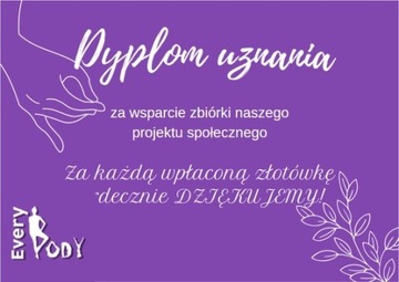 Cegiełka na zbiórkę "everyBODY"