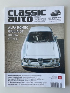 Classic Auto 86 listopad 2013 Alfa Rome Giulia GT