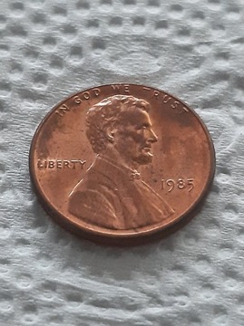 One cent 1 cent 1985r W15