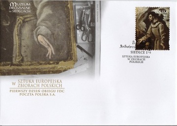 FDC Fi 4787 -Sztuka Europejska w zbiorach polskich