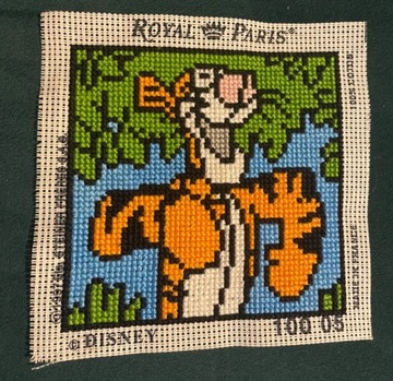 Obrazek "Tygrysek" haft krzyżykowy 
