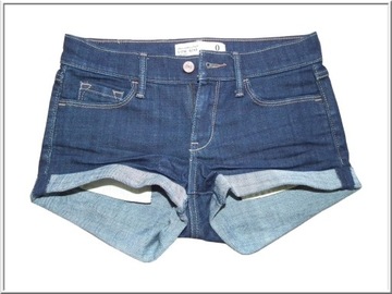 spodenki damskie jeans_ Abercrombie&Fitch_ r.25
