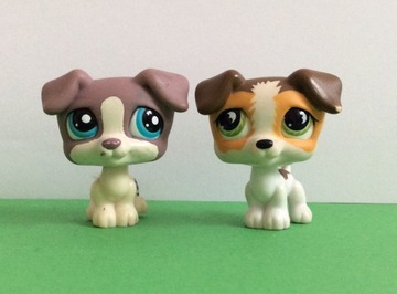 LittlestPetShop zestaw figurki pieski 2 szt