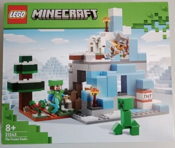 LEGO Minecraft 21243 - ośnieżone szczyty 