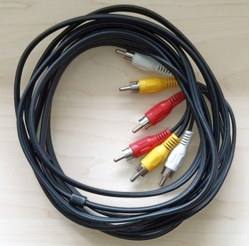 Kabel 3xRCA (Cinch)- 3xRCA (Cinch) 3m