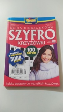 Szyfrokrzyżówki kieszonkowe 6/2022 Krzyżówki nowe