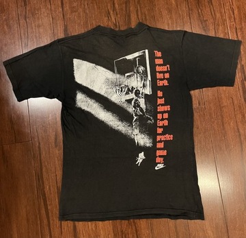 Kolekcjonerski T-Shirt NIKE „Live on Earth”MJ 1987