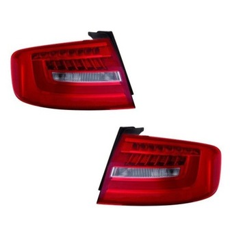 Audi a4 b8 lampy tylne LED Lift 2011-2015 komplet