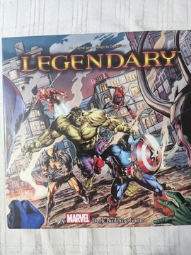 LEGENDARY MARVEL + 3 małe dodatki + organizer