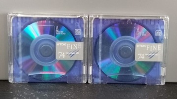 TDK Fine md minidisc Japan x2