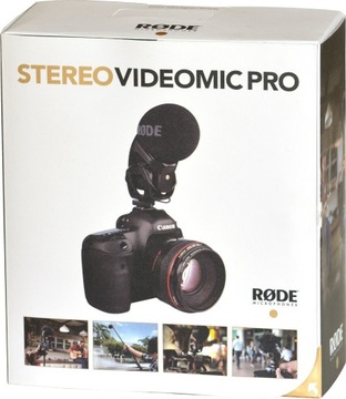 Rode Stereo VideoMic PRO Mikrofon do DLSR i kamery