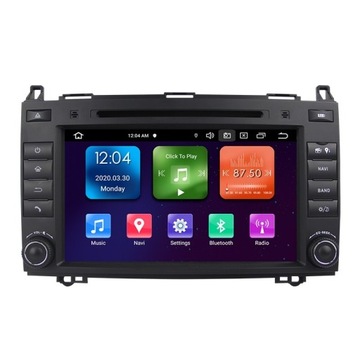 Radio FM DAB+ GPS Android Mercedes A W169 B W245