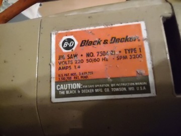 Wyrzynarka Black & Decker SPM 3200