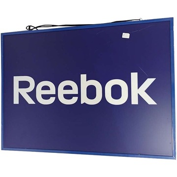 REKLAMA ŚWIETLNA SZYLD KASETON REEBOK 96x69CM