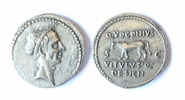 Denar Juliusza Cezara 