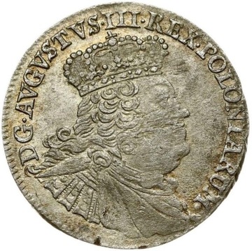 Szóstak August III 1755 – EC [R]