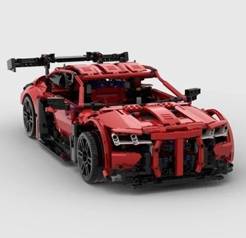 Klocki wzór LEGO BMW M4 GT3 Autko Samochodzik Prezent wyścigowy HIT