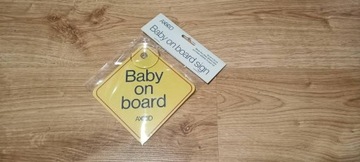 Tabliczka “Baby on board”