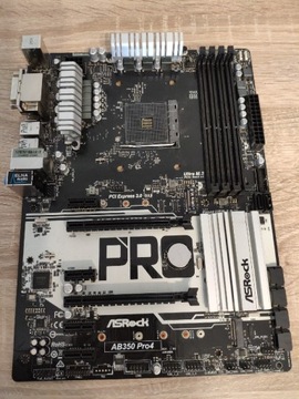 Płyta główna ASRock AB350 PRO4 pod AMD socket AM4