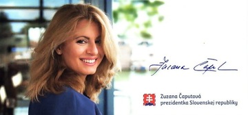 ZUZANA CAPUTOVA + 5 x gratis - oryg. autografy