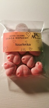 Woski sojowe - Serca Ropuchy - Szarlotka