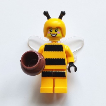 Lego Minifigurka col10-7 Bumblebee Girl/Pszczółka