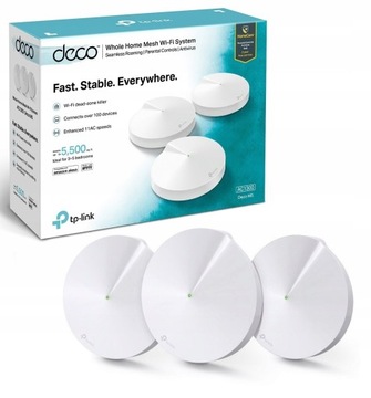 DOMOWY SYSTEM WiFi MESH TP-Link Deco M5 (3-Pack)