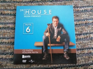 DR HOUSE sezon 1 płyta 6 odc. 17 - 19 DVD rysy