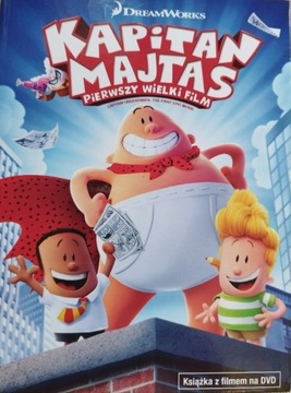 Kapitan Majtas: Pierwszy Wielki Film DVD booklet