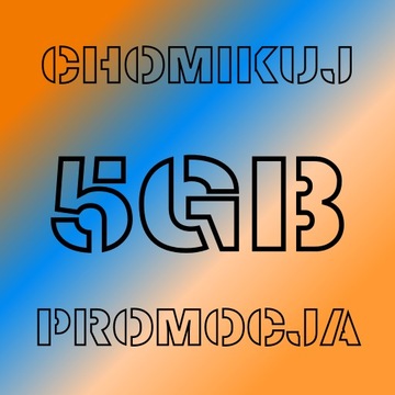 TRANSFER CHOMIKUJ 5GB | AUTOMAT - PROMOCJA